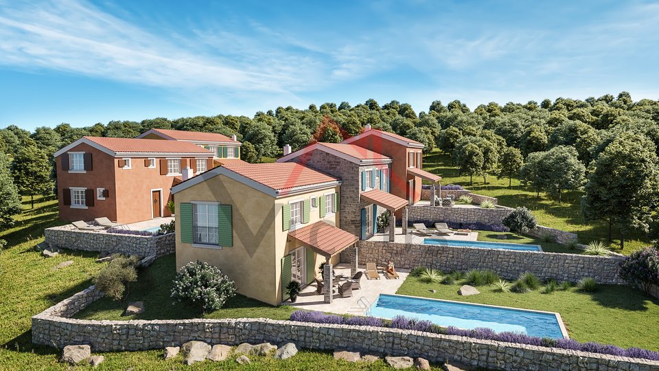 CRIKVENICA - newly built house with swimming pool