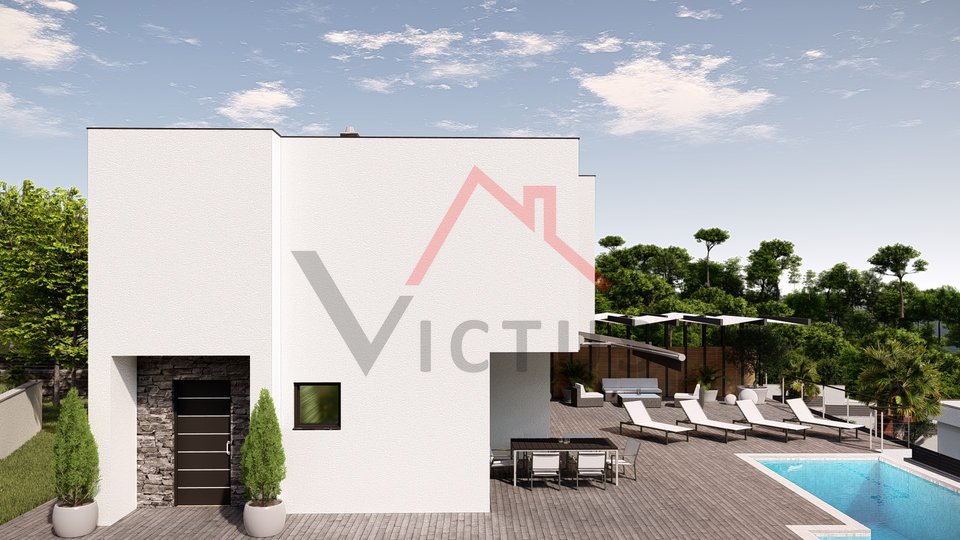 CRIKVENICA - Moderne Villa mit Swimmingpool und wunderschönem Meerblick