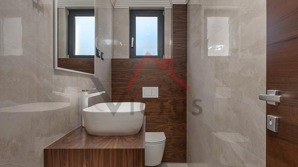 MALINSKA - apartment 3 bedrooms + bathroom in a new building