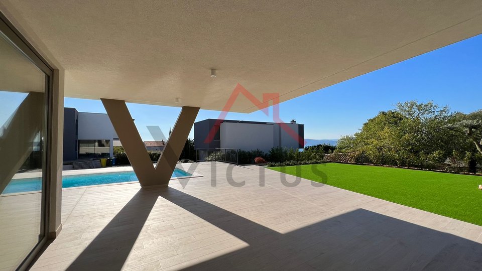 KRK - luxury villa with sea view