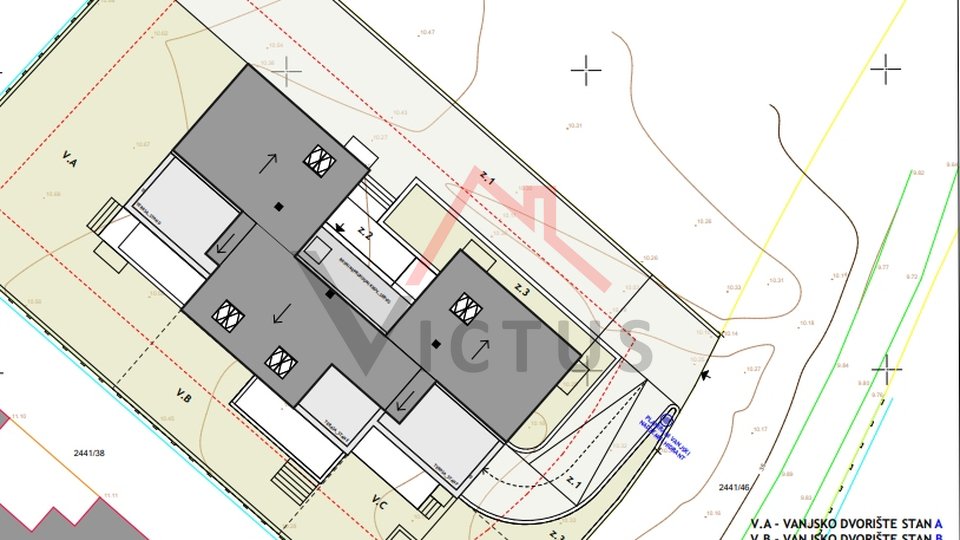 ROVINJ - nuova costruzione, 3 camere + bagno, piano terra e giardino
