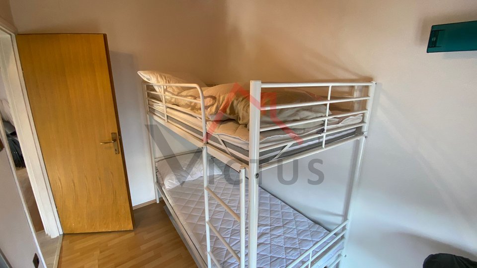 JADRANOVO - 2 camere da letto, 42 m2, appartamento con una bellissima vista sul mare