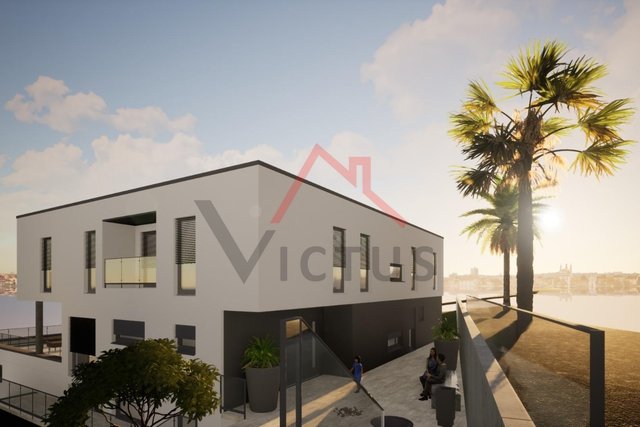 CRIKVENICA - Building land with a project for the construction of a villa