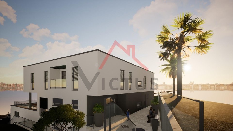 CRIKVENICA - Baugrundstück mit einem Projekt für den Bau einer Villa