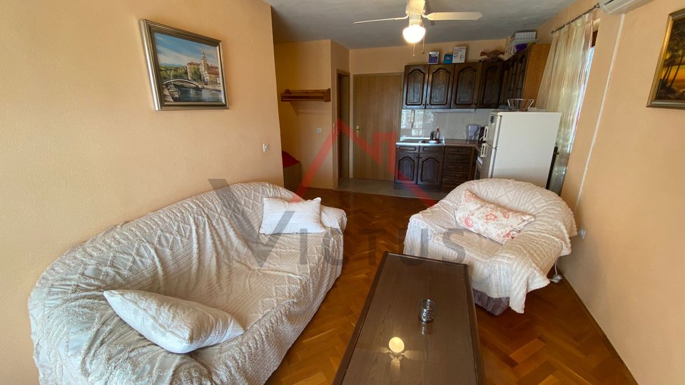JADRANOVO - 1 camera da letto + bagno, appartamento con balcone, 47 m2