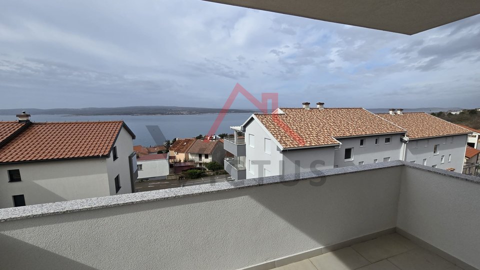 CRIKVENICA - 3 bedroom + bathroom, apartment in a new building, 400 meters from the sea, 122 m2