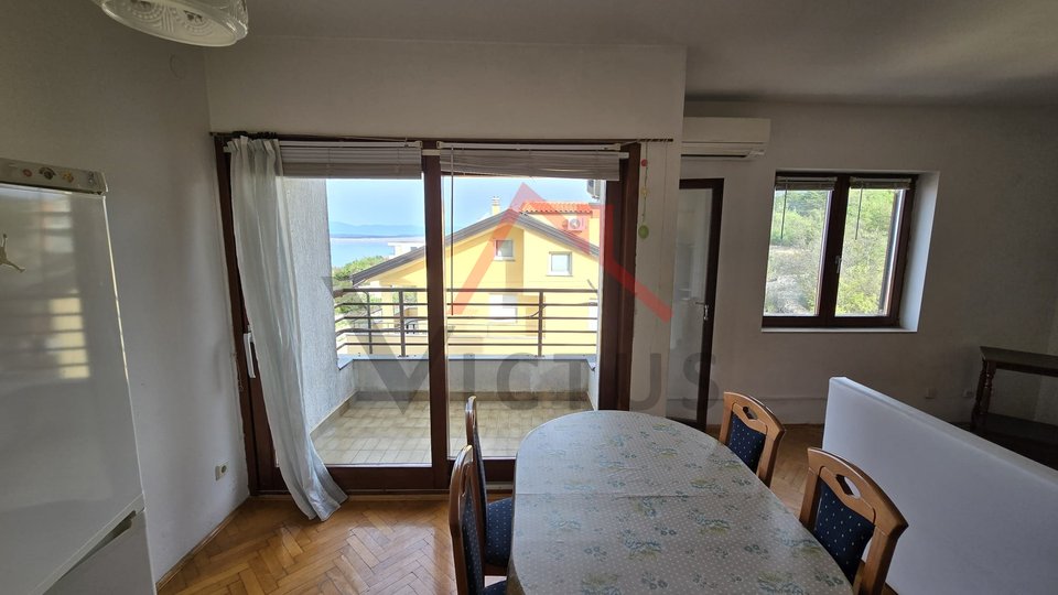 CRIKVENICA - 1 bedroom + bathroom, apartment with sea view, 47 m2