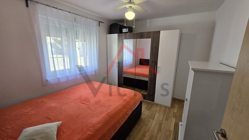 CRIKVENICA - 1 bedroom + bathroom, ground floor apartment with sea view, 49 m2