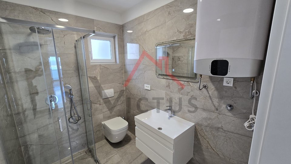 CRIKVENICA - 2 bedrooms + bathroom, new building with an open sea view