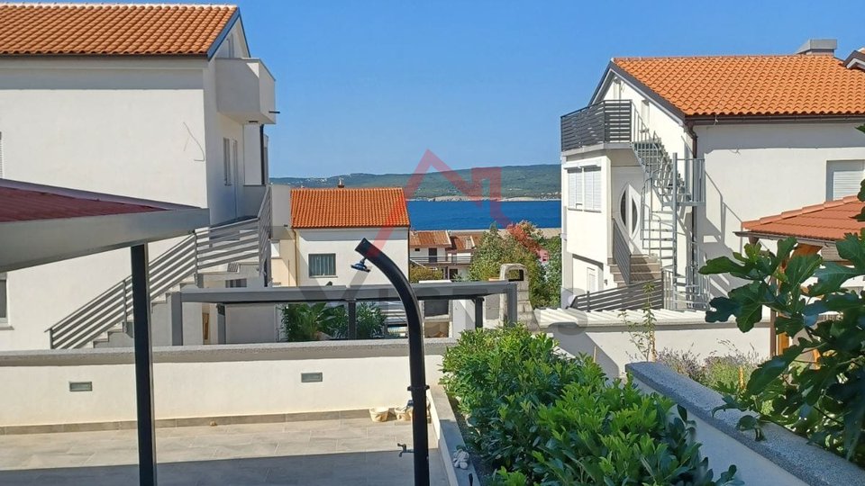 CRIKVENICA - Due appartamenti, nuova costruzione con vista mare, 95 m2