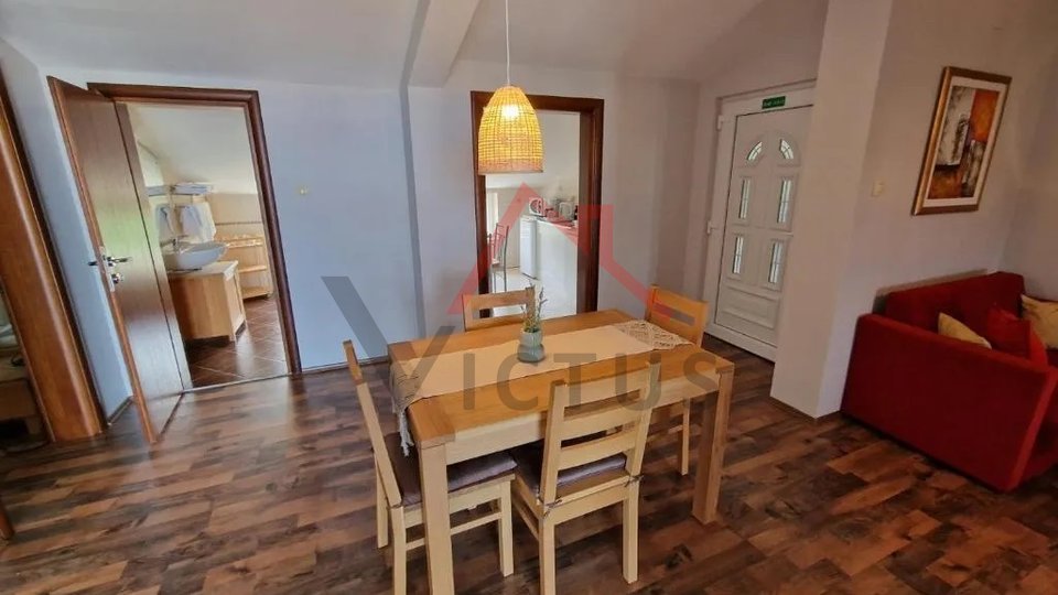 CRIKVENICA - 2 Schlafzimmer, Apartment mit Balkon und offenem Meerblick, 95 m2