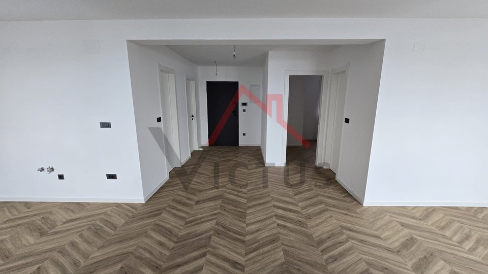 CRIKVENICA - 2 Schlafzimmer, Wohnung in einem neuen Gebäude in der Nähe des Meeres, 86 m2