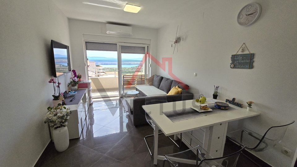 JADRANOVO - 1 bedroom + bathroom, apartment with open sea view and parking space