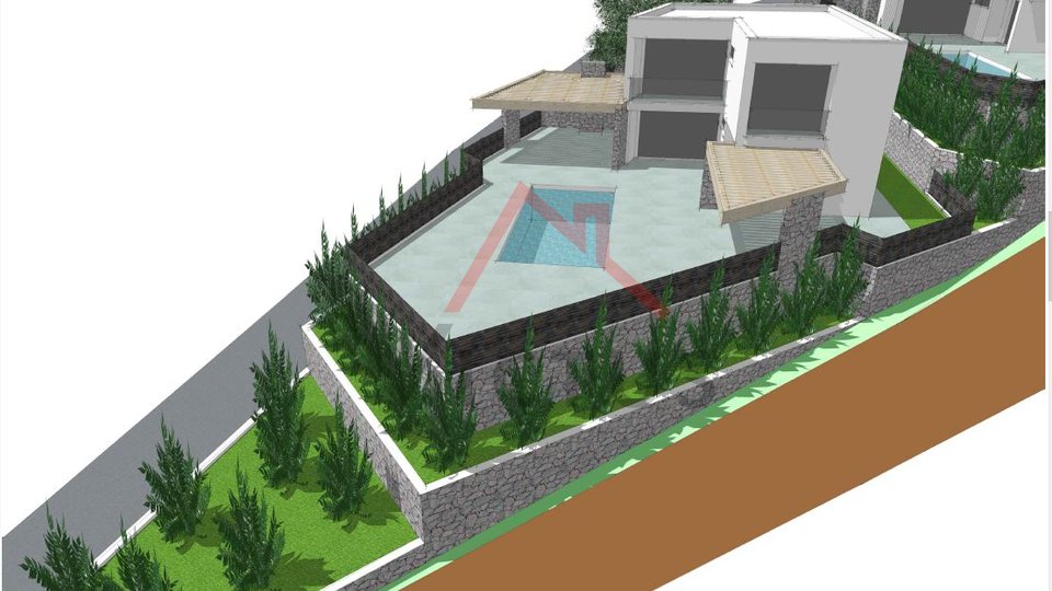 BRIBIR - Casa indipendente con piscina, nuova costruzione, 150 mq