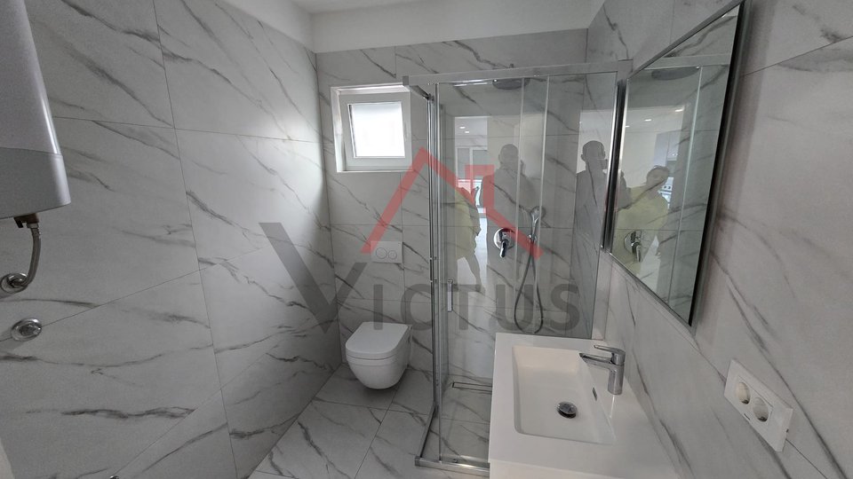 CRIKVENICA - 2 bedrooms + bathroom, new building with an open sea view