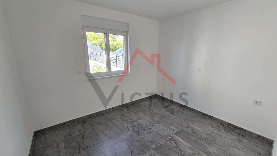 CRIKVENICA - 2 bedrooms + bathroom, new building with an open sea view