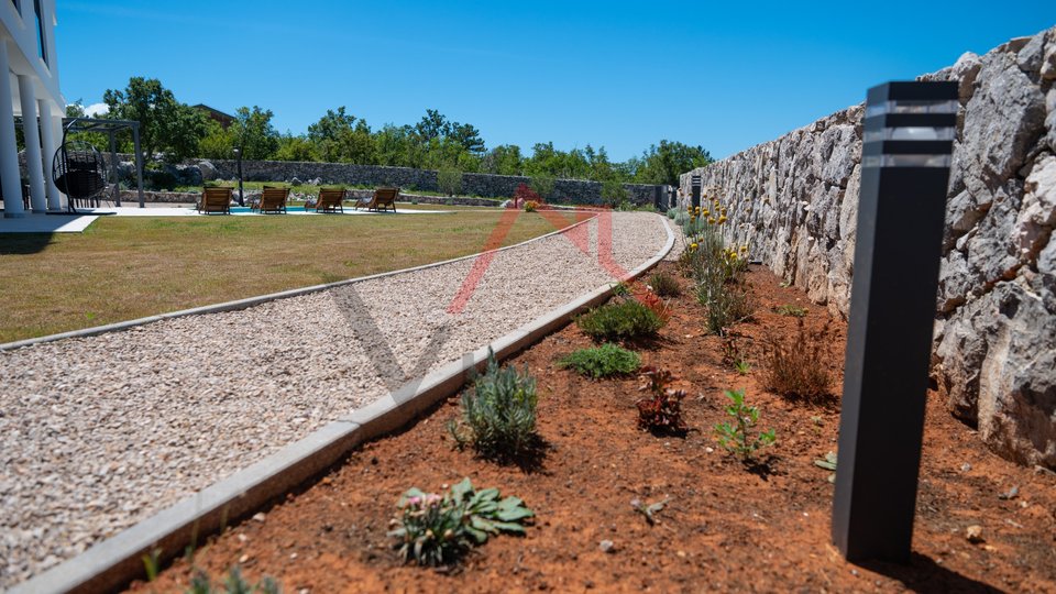 ŠMRIKA - Villa con piscina e vista mare, di nuova costruzione